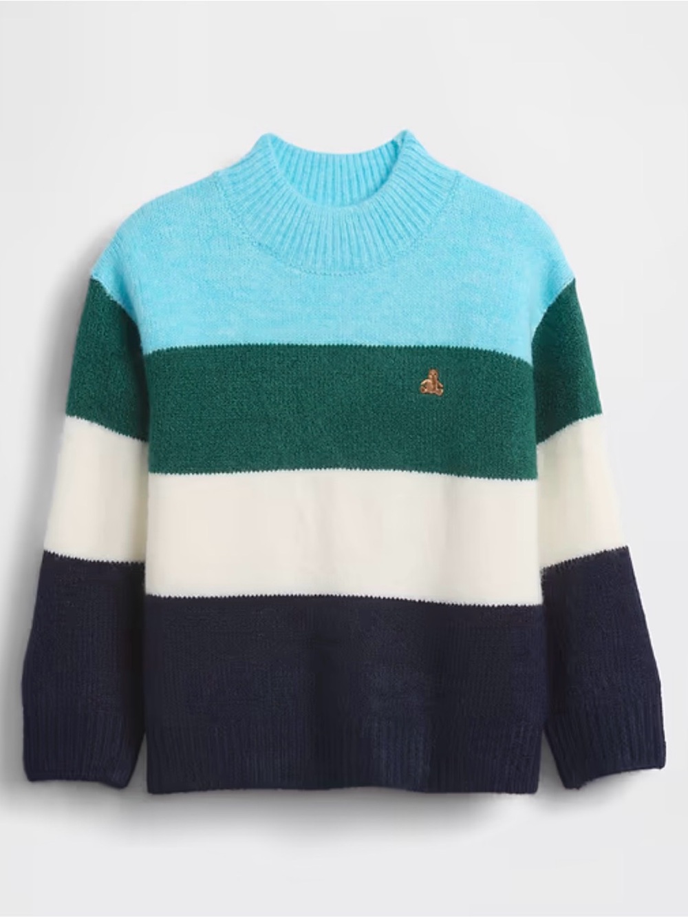 Baby Gap Mockneck Sweater Blue Size 3 Years NWT